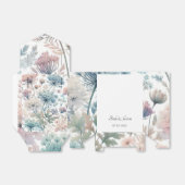 Delicate Queen Anne's Lace Wedding フェイバーボックス (折り畳みなし)