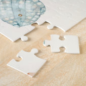 Delicate Seashells Seamless Pattern ジグソーパズル (側面)