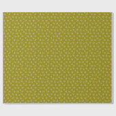 Delicate ‘Sprigs’ wrapping paper in olive green  ラッピングペーパー (フラット)
