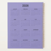 Delicate Still Life  プランナー手帳 (裏面)