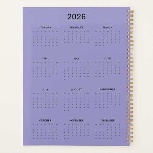 Delicate Still Life  プランナー手帳 (裏面)