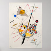 Delicate Tension (1923) by Wassily Kandinsky ポスター (正面)