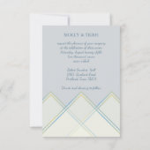 Delicate Transparency Effect on Romantic Couple 招待状 (裏面)