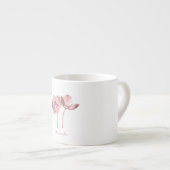 Delicate Vintage Flowers – Elegant Fantasy Garden エスプレッソカップ (正面右)