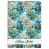 Delicate Water Lily Pattern Name クリップボード (裏面)