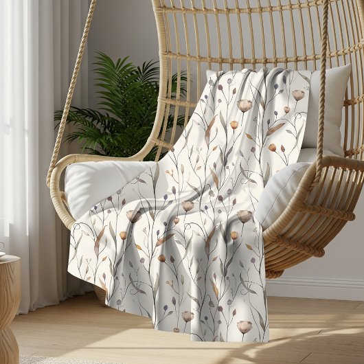 Delicate Wildflowers  シェルパブランケット