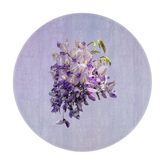 Delicate Wisteria カッティングボード (正面)