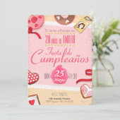 Délices en Fête Dessin Fantaisie (personnalisable) 招待状 (スタンド正面)