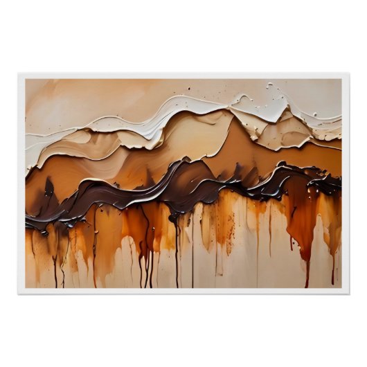 Délices Glacés et Gourmandises Fondantes ポスター (正面)