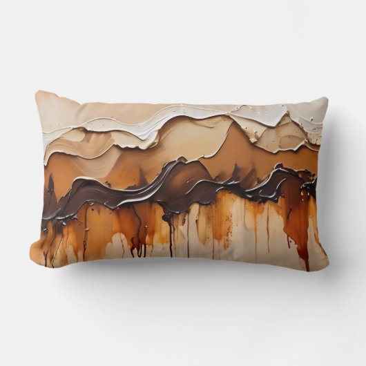 Délices Glacés et Gourmandises Fondantes ランバークッション (正面)