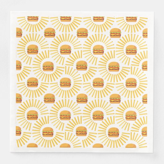 Delicioso hamburguer com batatas fritas (正面)