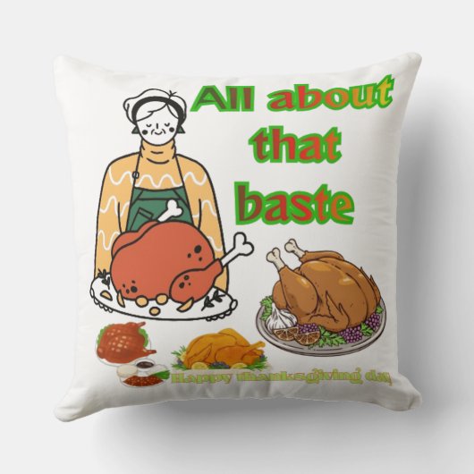 Delicious Baste クッション (裏面)