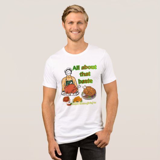 Delicious Baste トライブレンドＴシャツ (正面全面)