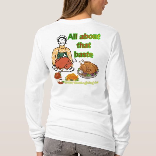 Delicious Baste Tシャツ (裏面)