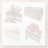 Delicious Cakes Selection ガラスコースター (裏面)