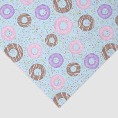 Delicious Donuts Tissue Paper on Blue 薄葉紙 (詳細)