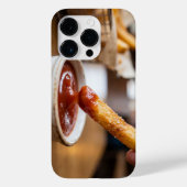 Delicious French Fry and Ketchup Dip iPhone Case Case-Mate iPhoneケース (裏面)
