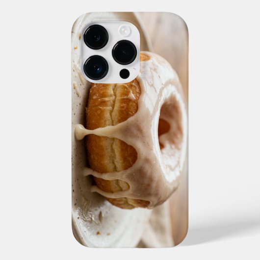 Delicious Glazed Donut Icing Drip iPhone Case Case-Mate iPhoneケース (裏面)