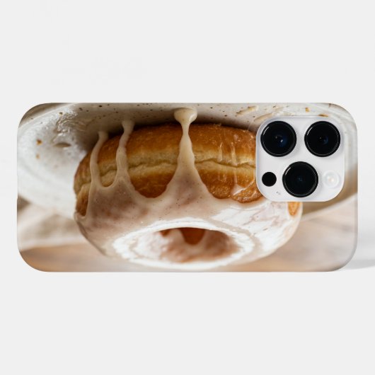 Delicious Glazed Donut Icing Drip iPhone Case Case-Mate iPhoneケース (裏面 (横))