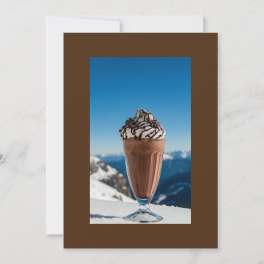 delicious ice cream 招待状 (正面)