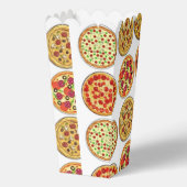 Delicious Pizza Lover's Pattern Popcorn Favor Box フェイバーボックス (正面)