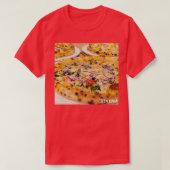 Delicious Pizza Tシャツ (デザイン正面)