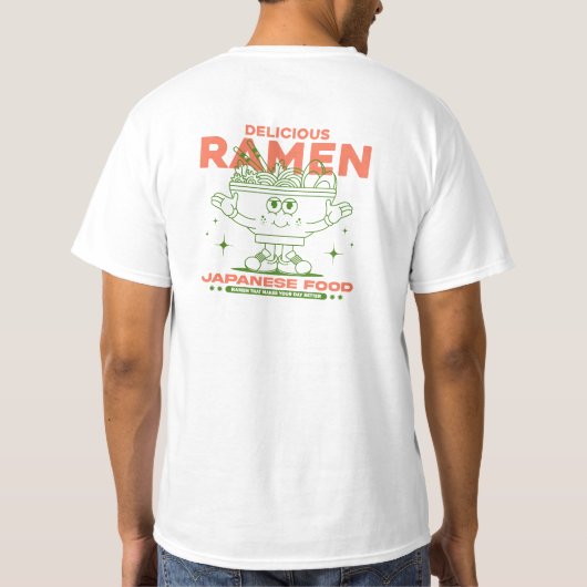 Delicious Ramen Bowl Tee Tシャツ (裏面)