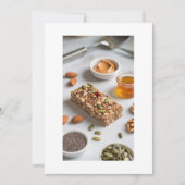 delicious snack 招待状 (正面)