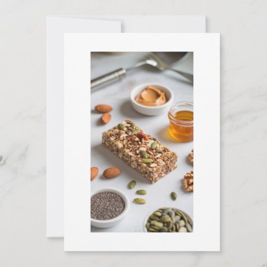 delicious snack 招待状 (正面)