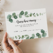 Delight Eucalyptusはゲームカードの数を推測 名刺