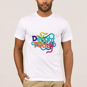 Delight in Today - T感動的シャツデザイン Tシャツ