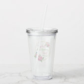 "Delight Yourself in the Lord" Clear アクリルタンブラー (裏面)