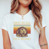 Delightful Possum Retro; Funny Summer Statement Tシャツ