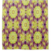 Delightful Summer fleurs.... シャワーカーテン (正面)