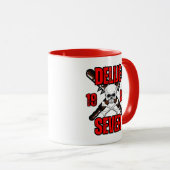 Delije 1989 Crveni マグカップ (正面右)