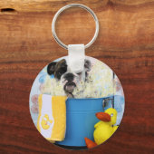 Delilah - English Bulldog キーホルダー (正面)
