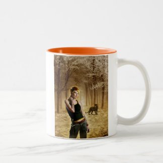 Delilah: I HAZ CATTITUDE ツートーンマグカップ