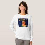 DelishオレンジLabelEl Centro、カリフォルニア Tシャツ (正面フル)
