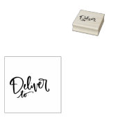 Deliver To Kraphスタンプ結婚式招待状 ラバースタンプ (押印)