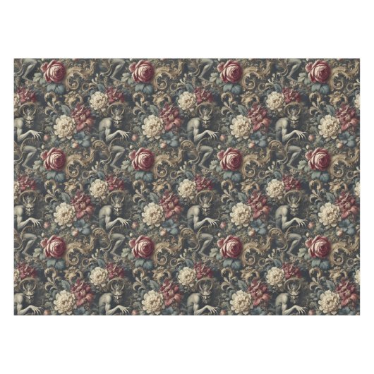 Deliver Us from Decadence - Gothic Large Pattern テーブルクロス (正面(横))
