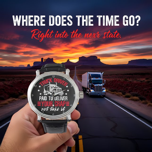 Deliver Your Crape, Not Take It 腕時計 (クリエイターアップロード済み)