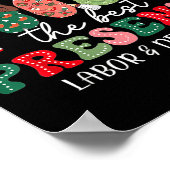 Delivering The Labor Delivery Nurse Christmas  ポスター (角)