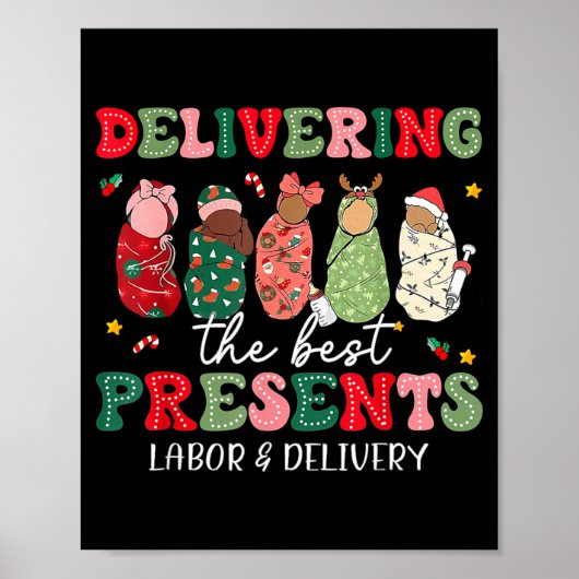 Delivering The Labor Delivery Nurse Christmas  ポスター (正面)