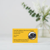 Delivery Driver And Courier Business Cards 名刺 (スタンド正面)