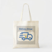 Delivery Driver Grocery Bag Tote Bag トートバッグ (正面)