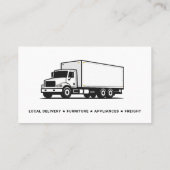 Delivery Services Truck  名刺 (裏面)