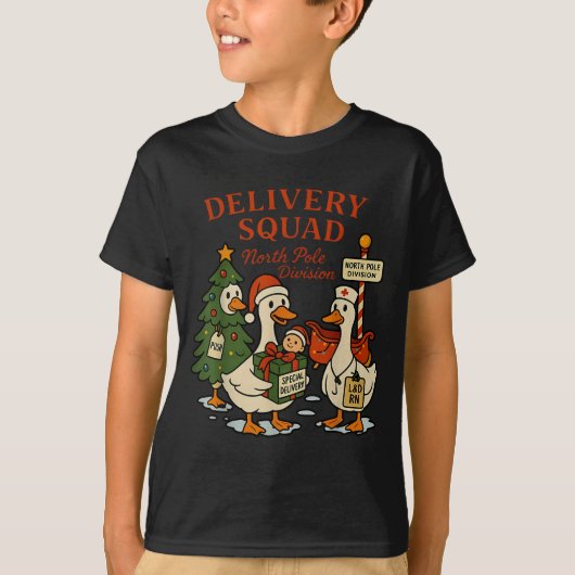 Delivery Squad Labor And Delivery Nurse Christmas  Tシャツ (正面)