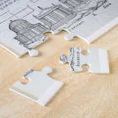 「Della Architettura」からの基盤を、築きます、パブ ジグソーパズル (側面)