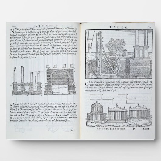 Della Archituturaの基礎を築くパブ フォトプラーク (正面)