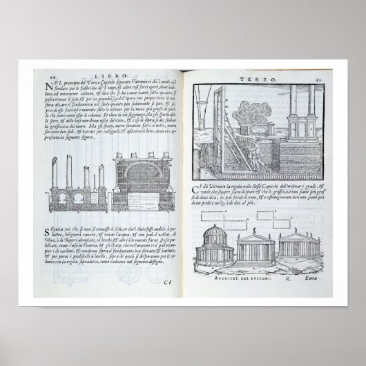 Della Archituturaの基礎を築くパブ ポスター (正面)